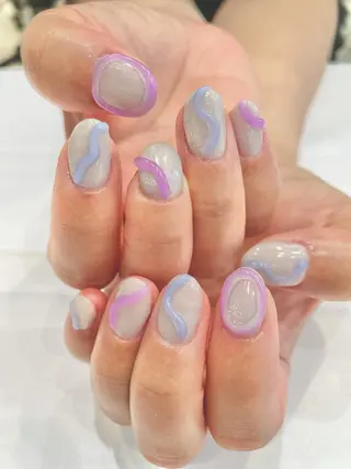 ネイル Ash関内ネイリスト 荒木のネイルデザイン