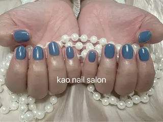 ネイル kao nail マグネット/長さだしのネイルデザイン