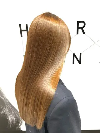 ロング カラー For.c.c.c.c所属・近藤 ちかのヘアスタイル