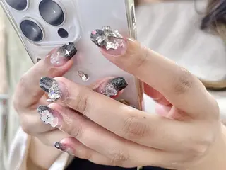 ネイル na🎀🎀na ちゅるちゅるのネイルデザイン