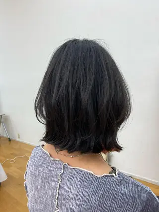 ミディアム ヘアアレンジ DANY🦋名駅✂︎ 艶髪/透明感カラーのヘアスタイル