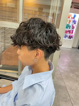 パーマ メンズ 町田エリアＮｏ．１/ パーマ特化/太田京希のヘアスタイル