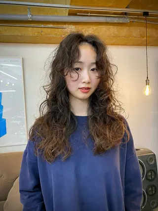 セミロング パーマ GATTACA所属・KEI gattacaのヘアスタイル