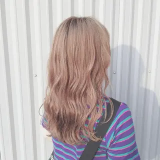 セミロング カラー ヘアアレンジ PRIVATE SALON EYES所属・EYES リアのマツエク・マツパデザイン