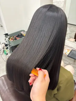 ロング I see所属・I see/天王寺/ 髪質改善/本田 唯のヘアスタイル