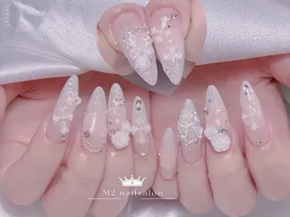 ネイル 長さだし専門店 M2　rikaのネイルデザイン