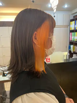 ミディアム 髪質改善 SHEER. 大阪梅田所属・髪質改善/ 梅田中崎町/宮里のヘアスタイル