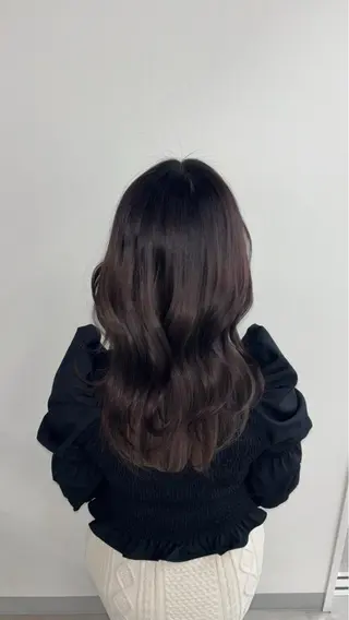 セミロング カラー ヘアアレンジ eim hair tiele 鶴川店【エイム ヘア ティエル】所属・町田市鶴川/アシ /MANAのヘアスタイル