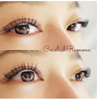 マツエク・マツパ ココラッシュ AYACOのマツエク・マツパデザイン