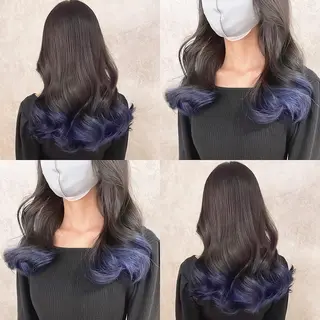 カラー 渋谷:インナーカラー ／🍒エリカ🍒のヘアスタイル