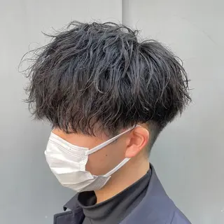 ショート パーマ メンズ 🖤Ayumi🖤 メンズ特化❤️‍🔥のヘアスタイル