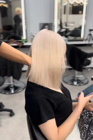 カラー 松田 篤樹のヘアスタイル