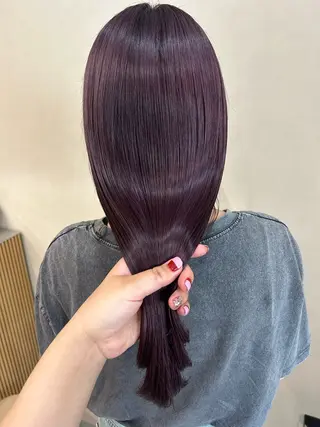 ロング ボブ/透明感カラー 🧸YUI❤️のヘアスタイル