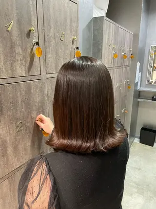 ミディアム 上村 颯のヘアスタイル