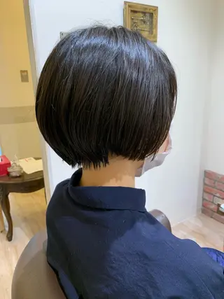 ショート カラー ヘアアレンジ 髪質改善&Spa fee南越谷2号店所属・髪質改善/南越谷/ 山岸彩夏のヘアスタイル