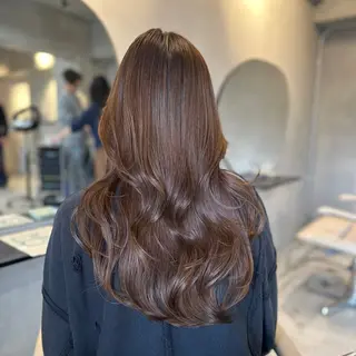 ロング カラー ANJU/本町美容室 /似合わせカラー💖のヘアスタイル