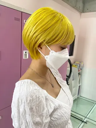 ショート カラー ヘアアレンジ 💎韓国ヘア/ 艶カラー💎souのヘアスタイル