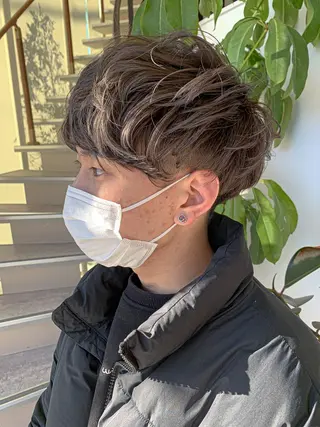 メンズ ハルキ/ 髪質改善のヘアスタイル