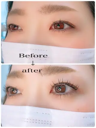 マツエク・マツパ 吉岡 ゆうなのマツエク・マツパデザイン