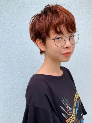 ショート カラー tipi 香椎・千早のヘアスタイル