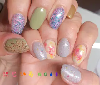 ネイル にじいろ nailのネイルデザイン