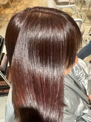 ロング カラー 浦野 龍太のヘアスタイル