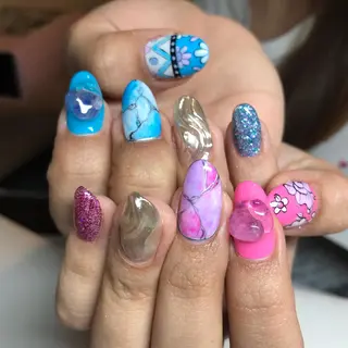 ネイル maggienail所属・Maggie Nagisaのネイルデザイン
