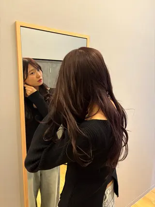 ロング 暖色/ボブ/吉岡美音 GIEN NU茶屋町のヘアスタイル