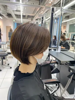 ショート 加藤 真介のヘアスタイル