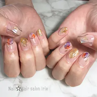 ネイル Hair salon Irie所属・與儀 知佳のネイルデザイン