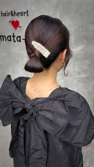 ヘアアレンジ mata-L23 かのんのヘアスタイル