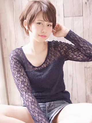 ショート リュドール名古屋所属・浜田 敦史のヘアスタイル