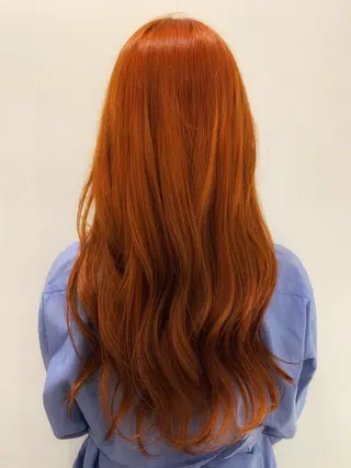 ロング カラー 🍒暖色✖️レイヤー ／Haruna🍒のヘアスタイル