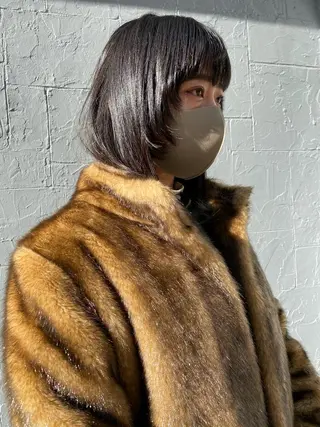 ミディアム サカグチユキナ 【tocca】のヘアスタイル