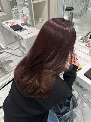 セミロング 韓国スタイル🇰🇷 児島葉月のヘアスタイル