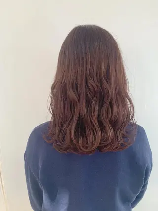 ミディアム メンズパーマ/難波/ 心斎橋　室園亮佑のヘアスタイル