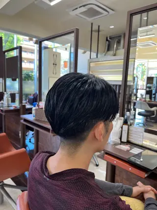 ショート メンズ AROH  men's cut&men's perm 船橋店所属・🧊メンズ特化🧊 高木航希のヘアスタイル