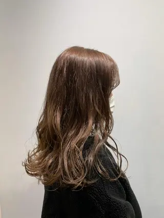 ロング カラー 斉藤 瑞恵のヘアスタイル