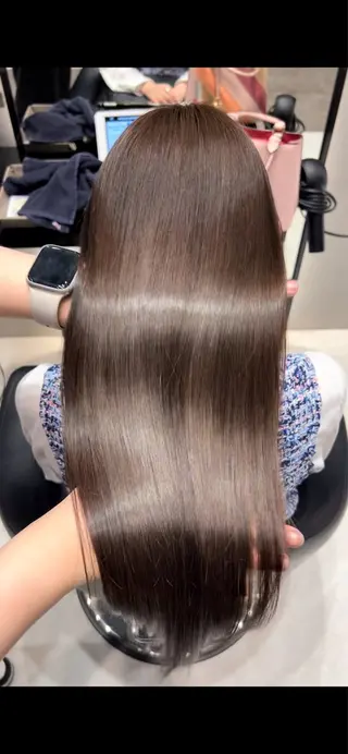 ロング ハルキミナトジャパン横浜所属・美髪矯正/髪質改善 /艶髪/千田理名🪞のヘアスタイル