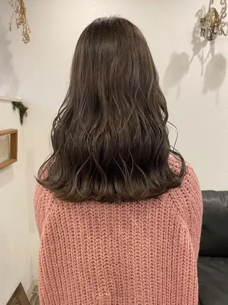 セミロング カラー m ā l o.🌷 サカモトマイコのヘアスタイル