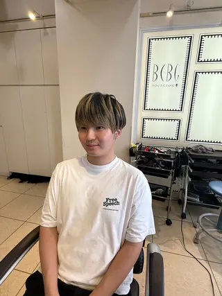 メンズ ブルジオン Bourgeon by BCBG所属・青山 光のヘアスタイル