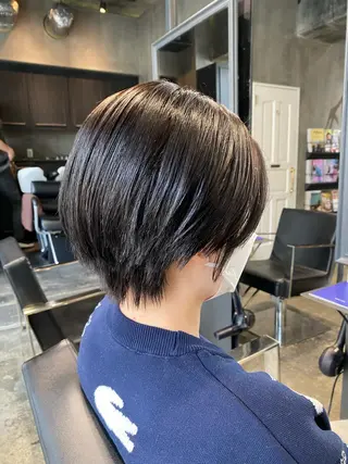 ショート カラー Agu hair lore沼館店所属・八戸パーマ/メンズパ ーマ/シンゴ。のヘアスタイル