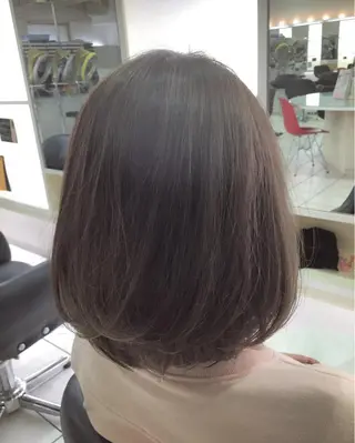 ショート ミディアム カラー 青木 茂樹⭐️ 透明感カラーのヘアスタイル