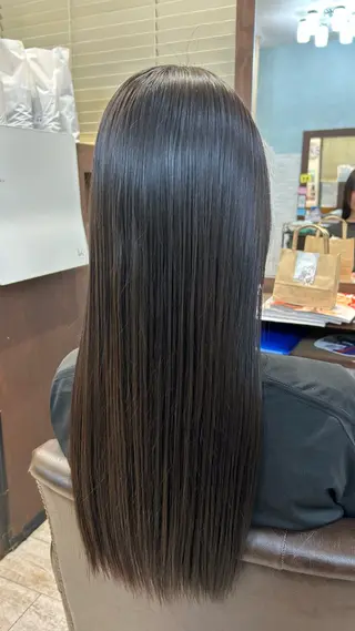 ロング ゆな︎❤︎ 髪質改善のヘアスタイル