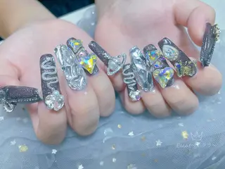 ネイル ネイルサロンエクラ 🫧Shizukaのネイルデザイン