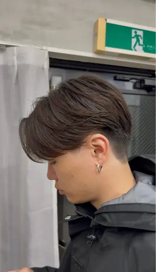 ミディアム PERCUT原宿店所属・🎖メンズカット🎖 宮﨑宥人【原宿】のヘアスタイル