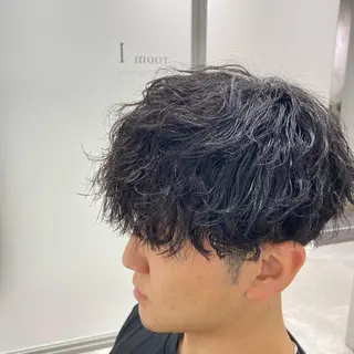 パーマ メンズ シェアサロンReco-リコ- 今泉パークサイド店所属・メンズパーマ専門★★ ナカゾノのヘアスタイル