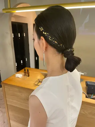 ヘアアレンジ 'ele 🦄堀内佑茉のヘアスタイル