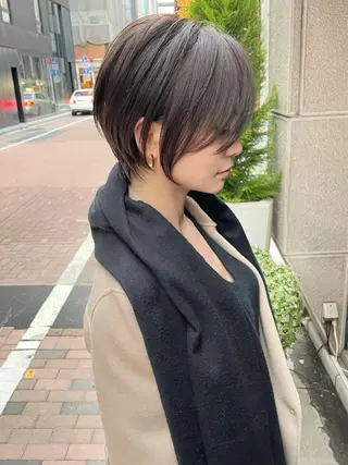 ショート 小野 明日香のヘアスタイル