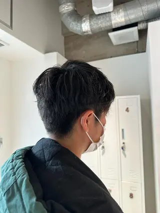 パーマ メンズ Annie 吉田 裕美のヘアスタイル